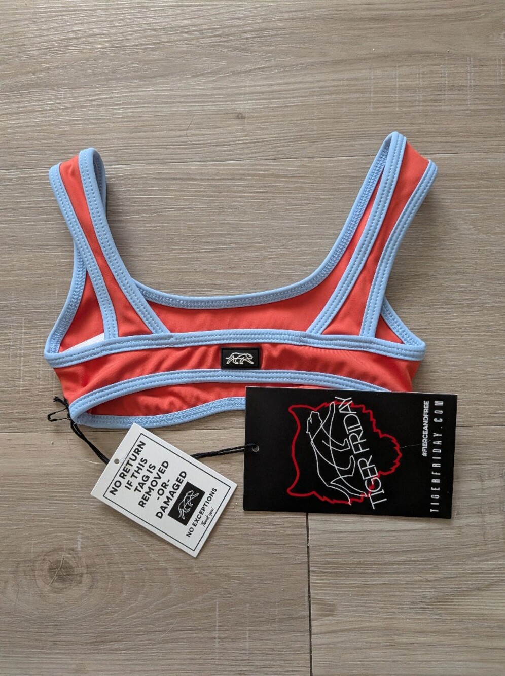 NWT Tiger Friday Ellie Crop Top - Sicily - Picture 2 of 5